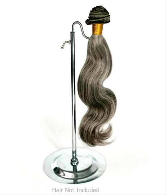 Hair Extension Holder for Styling Hair Stands Display Silicone